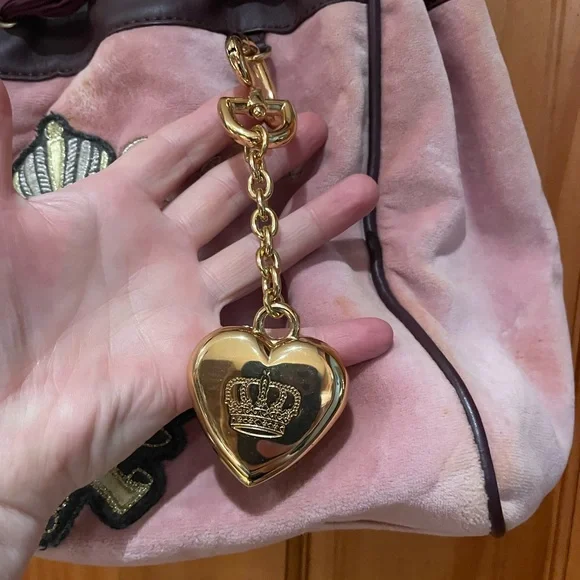 Vintage. Juicy Couture Pink and Purple Tote Bag . Great condition. - Picture 2 of 16